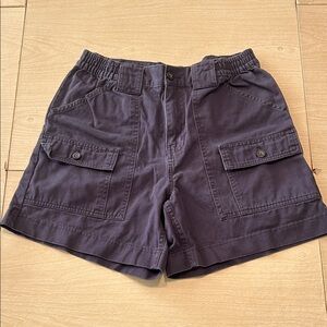 Covington Navy Blue Cotton Shorts